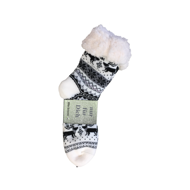 Kuschelsocken - inkl. 4c-Druck auf Banderole