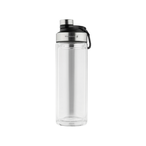 Glastrinkflasche "Greta Thermo" XXL - Die erste Glas-Thermoflasche mit Füllmenge von 1 Liter