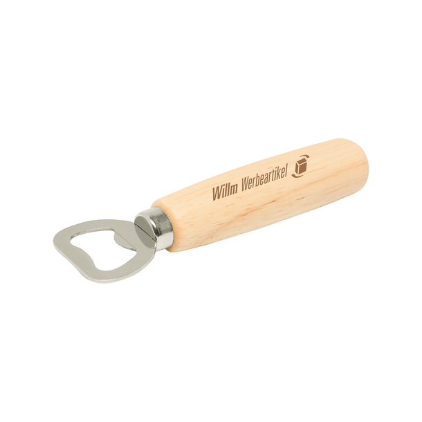 Flaschenöffner "Classic„ Holz - inkl. CO2-Gravur